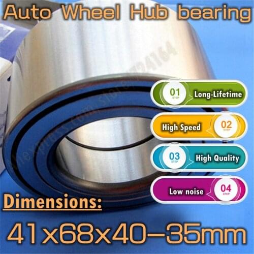 Long-Lifetime High speed Car Bearing Auto Wheel Hub bearing DAC41680040/35 Free Shipping 41*68*40/35 41x68x40/35 mm High Quality