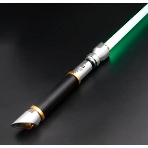TXQ Saber Smooth Swing X-Lotus Lightsaber Heavy Dueling 1 inch Blade Metal Hilt 10 SetsSoundfonts Blaster