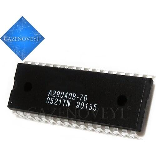 10pcs/lot A29040B-70F A29040B A29040B-70 DIP-32 512K X 8 Bit CMOS 5.0 Volt-only, Uniform Sector Flash Memory In Stock