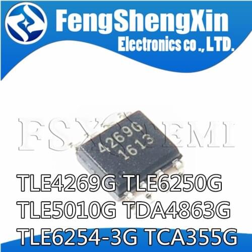 10pcs/lot TLE6250G SOP-8 6250G CAN-Transceiver IC