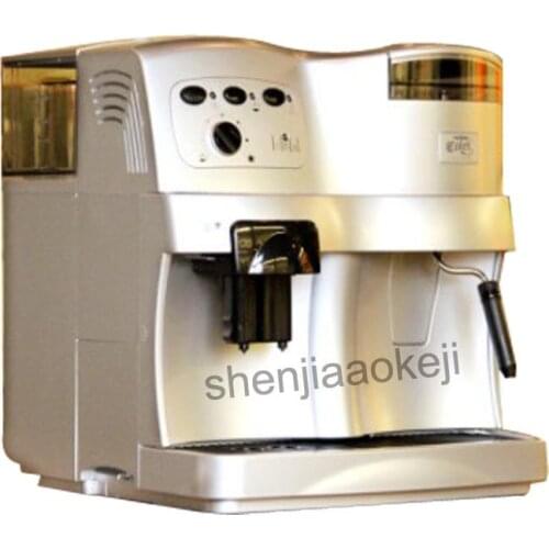 220V Automatic Coffee Machine with grinder Commercial pump pressure multi-function coffee machine ABS plastic