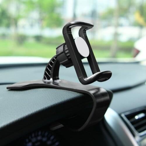 【2021】New 360° Car Phone Holder Clip Car Dashboard Mount Cell Phone Holder GPS Bracket Stand Suitable For Most Mobile Phones
