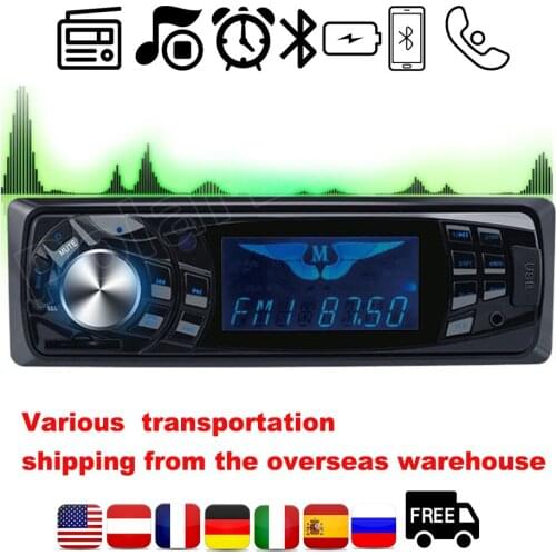 Remote control Bluetooth C-2786 In-dash Electronics SD USB MP3 player 1 Din FM Aux Input Receiver 12V Auto Car Radio