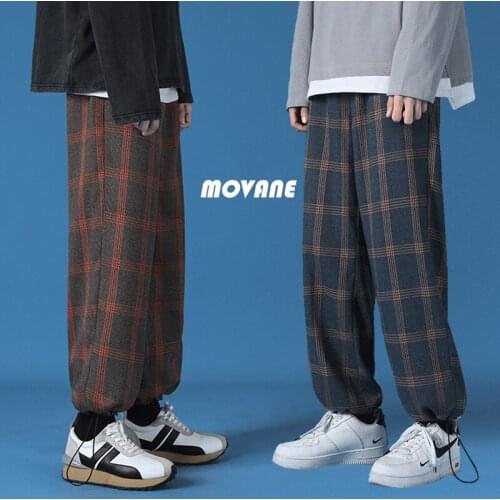 DYB&ZACQ Men's Wool Trousers