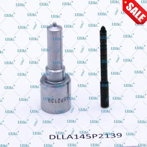 ERIKC Original Nozzle DLLA 145P 2139 Fuel Injector DLLA 145 P2139 Auto Spray Parts Black Needle 0433172139 for 0 445 110 366