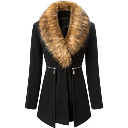 Женские пальто с мехом GELITAYIN China At AliExpress