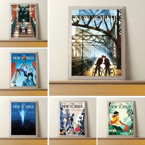 City of light The New Yorker 2020 November 16 Magazine Cover ALL Sizes Printable DOWNLOAD