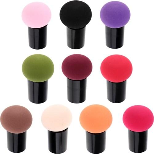Mashroom Shaped Makeup Foundation Blender Sponge BB Cream Powder Puff