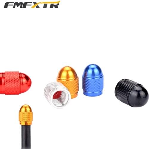 FMFXTR Mountain Bike American Tire Valve Cap Colorful Aluminum Valve Cap Beautiful BMX Dust Cover