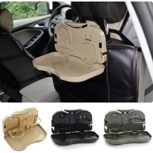 Hot Selling Auto Drink Food Cup Tray Car Back Seat Table Car Accessories car folding table Holder Stand Desk car cup holder