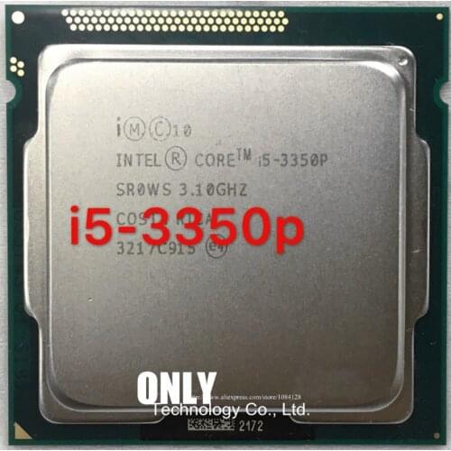 FREE SHIPPING INTEL Original i5-3350P i5 3350P 3.1GHZ desktop processors CPU Socket LGA 1155 pin