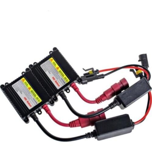 2PCS 55W Super Slim Xenon Ballast DC 12V HID Ballast For H1 H3 H7 H8 H9 H11 9005 9006 H4 Car Light Control Module Kits