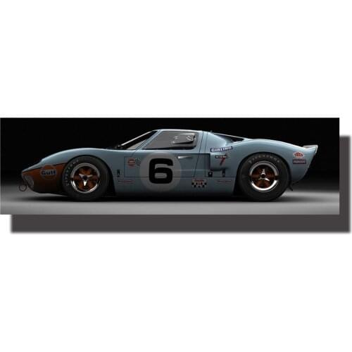 HD Print Pictures Vintage/Retro Hot Rod Sports car Poster Classic Car Nostalgic Canvas Paintings Wall Art For bedroom Home Decor