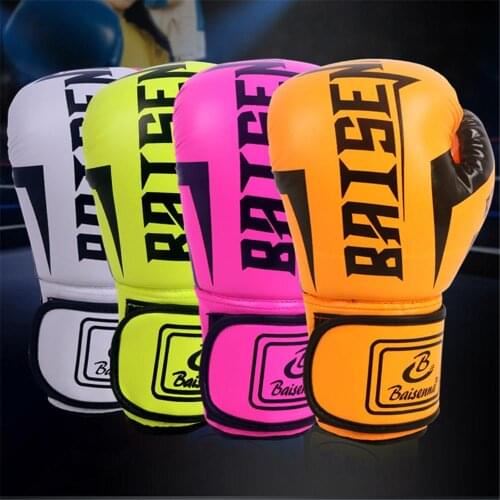 1 Pair Kids Boxing Gloves for 3-13 Years Old Children Muay Thai Sparring Punching Kickboxing Training and Sanda Karate Exercise