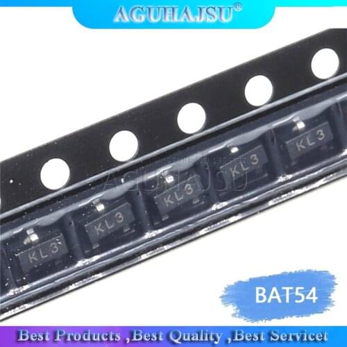 100S Schottky diode SOT-23 diode KL3 BAT54 SURFACT MOUNT SCHOTTKY BARRIER BAT54C