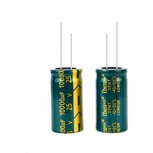 2-50pcs 10V 16V 25V 35V 50V 400V High Frequency Low ESR Aluminum Capacitor 100UF 220UF 330UF 470UF 680UF 1500UF 2200UF 3300UF