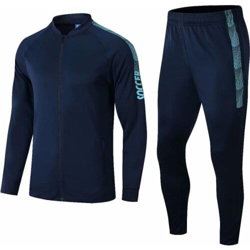 2019 Winter Football Tracksuits Men & Kids Long Sleeve Soccer Jerseys Children Outdoor Running Training Suits Players Sportswear