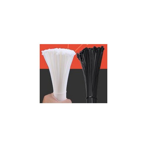 4*250mm self-locking Plastic nylon cable ties,wire zip tie