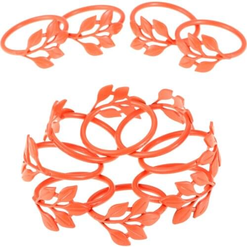 6Pcs/Lot Fall Leaves Hotel Napkin Ring Christmas Wedding Party Decor Napkin Holder Napkin Buckle Napkin Dinner Table Décor