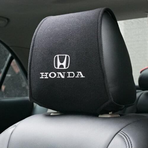 For Mugen Power Honda Civic Accord CRV Hrv Jazz Accessories 1PCS Hot car headrest cover 1pcs