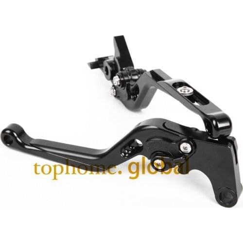 Black Color Motorbike Accessories CNC Foldable&Extendable Brake Clutch Levers For Kawasaki ZZR600 2005-2009 2006 2007 2008