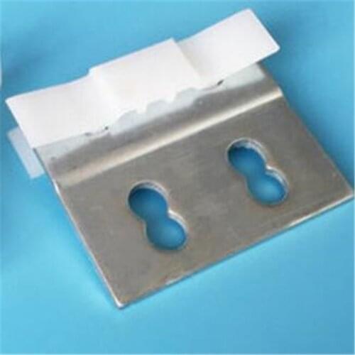 For Zhongxun slider qks9 elevator door slider clip hall door landing door elevator accessories Iron block with clip complete set