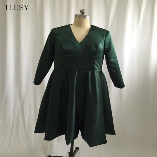 ILUSY V-neck Women Dresses