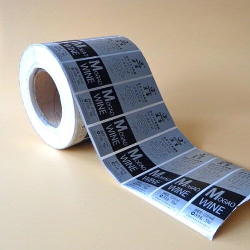 Customized adhesive matte label stickers,custom made tag stickers with your own design for outside package or guidance products