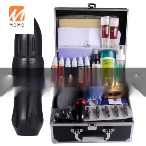 Tattoo Machine Set Full Set of Self-Study Beginner Professional Machine Self-Tattoo Machine Tattoo Pen Tattoo All-in-One Machine