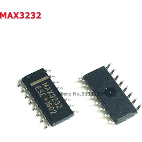 10pcs/lot MAX3232 MAX3232ESE MAX3232CSE SOP16 RS-232 chip IC