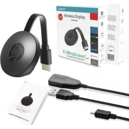 Mirascreen 2.4G 5G Wireless HDMI-compatible Wifi Receiver Android TV Stick Mirror Screen Miracast Airplay Media Stream Dongle