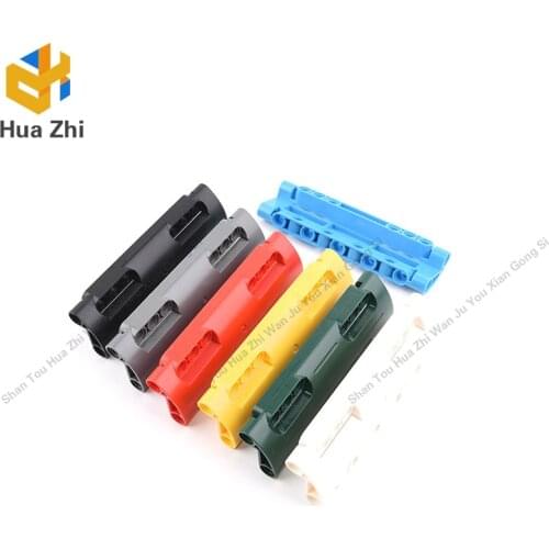 2PCS 11954 Panel Curved 11 x 3 with 10 Pin Holes through Panel SurfaceBuilding Blocks Parts MOC DIY Education