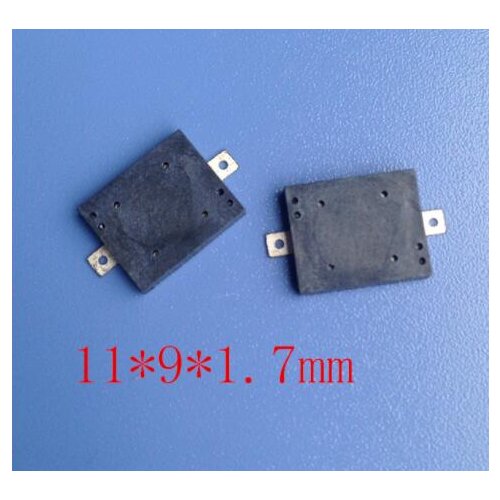 11*9*1.7mm passive Patch buzzer 1109 ultra-thin 1.7MM Low power piezoelectric buzzer 11x9x1.7mm