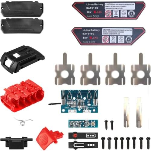 BAT618 Li-ion Battery Plastic Case Charging Protection Circuit Board PCB Box For Bosch 18V BAT610 BAT609G BAT618G Shell Housing