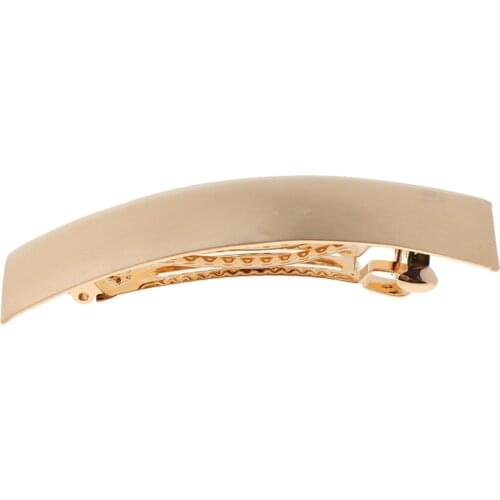 Stylish Metal French Spring Barrettes Clips Ponytail Holder for Womens Girls