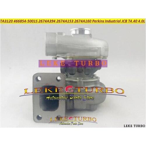 TA3120 466854 466854-5001S 2674A394 2674A153 2674A360 2674A153R 2674A160P Turbo For Perkins Industrial T4.40 1004.4THR 4.0L