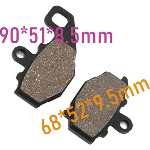 Motorcycle Brake Pad for Kawasaki ZR400 Zephyr ZRX400 ZZR400 ZR550 ZX6RR Ninja 600 ZZR600 ZX636 ER-6N ER-6F ER650 Versys 650