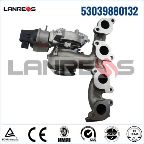 Turbocharger turbo for BV43 CBAA CBAB CBAB CBDA CBDB 53039880132 53039880139 53039880205 53039700205 03L253010C 03L253016F