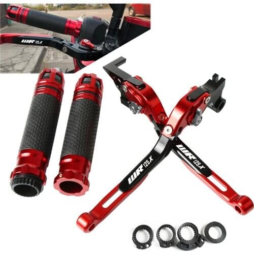 For Yamaha WR125X WR 125 X 2012 2013 2014 2015 2016 Motorcycle Clutch Brake Lever Extendable Adjustable Hand Grip Handlebar