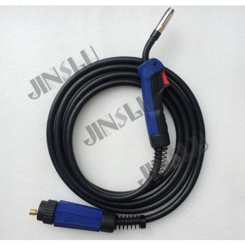 15AK Binzel Style MIG CO2 Air Cooled Welding Torche 5M 1PCS