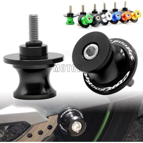 8MM For Honda CBR600RR 2003-2011 CBR 600 CBR600 RR CNC Motorcycle Rear Swingarm Sliders Spools Stand Screws Swing Arm Protection