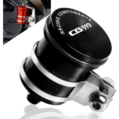 Aluminum Motorcycle Rear Brake Fluid Reservoir Clutch Tank Oil Cup for Hornet 900 CB919 2001 2002 2003 2004 2005 2006 2007 2008