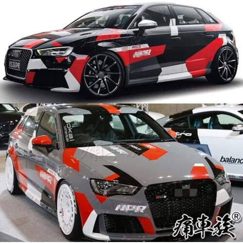 Car stickers For A3 S3 A4 S4 S5 body appearance decoration stickers A3 S3 A4 S4 racing modified vehicle stickers