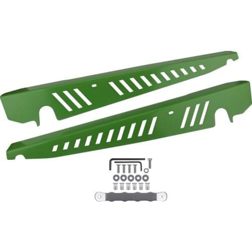 New Fender Shrouds Kit Aluminum Panel Plate Engine Bay w/Hardware For 15-on Subaru WRX&STi Black/Red/Green/Deep Green