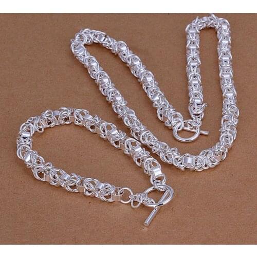 Jewelry Silver plated Jewelry set, fashion set Dragon Head To /cjfalama cucallja LKNSPCS049