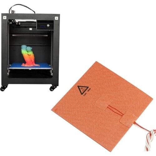 150x150mm 110V 180W Waterproof Silicone Heater Bed Pad Mat for 3D Printer CR-10 Q81F