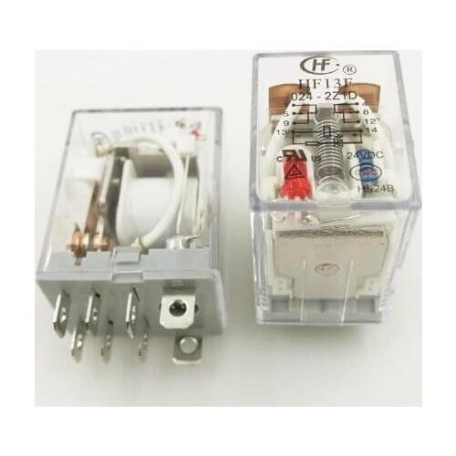 NEW 12V relay JQX-13F-012-2Z1D HF13F JQX-13F 012-2Z1D JQX13F0122Z1D 12VDC 12V DC12V 10A 8PIN