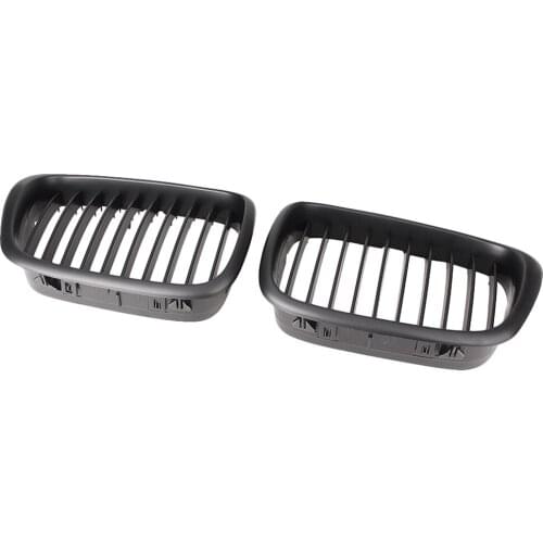 For BMW E39 5series 2000-2003 Car Front Kidney Grill Grille ABS plastic Black