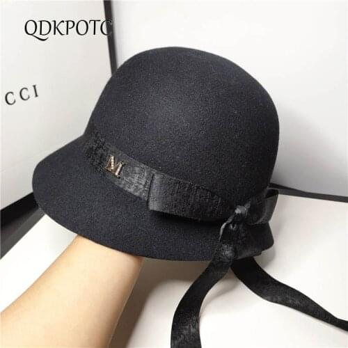 QDKPOTC Women's Wool Hats