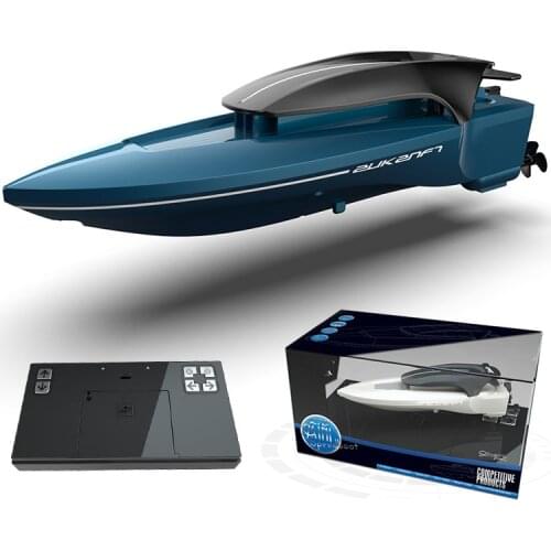 2.4G RC Boats Speed Racing Boat 2 Channels Dual Motor Remote Control Boats For Kids Adult Racing Boat With Light Water TSLM1
